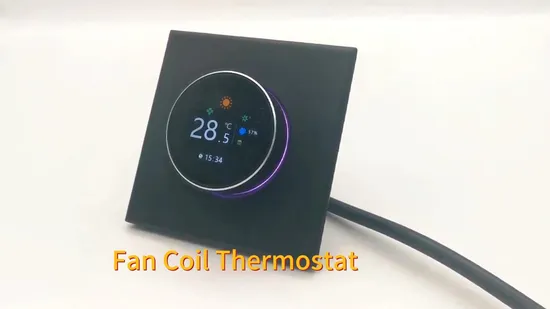 2019 Smart Expo WiFi Fcu Termostato Fan Coil de 3 Velocidades